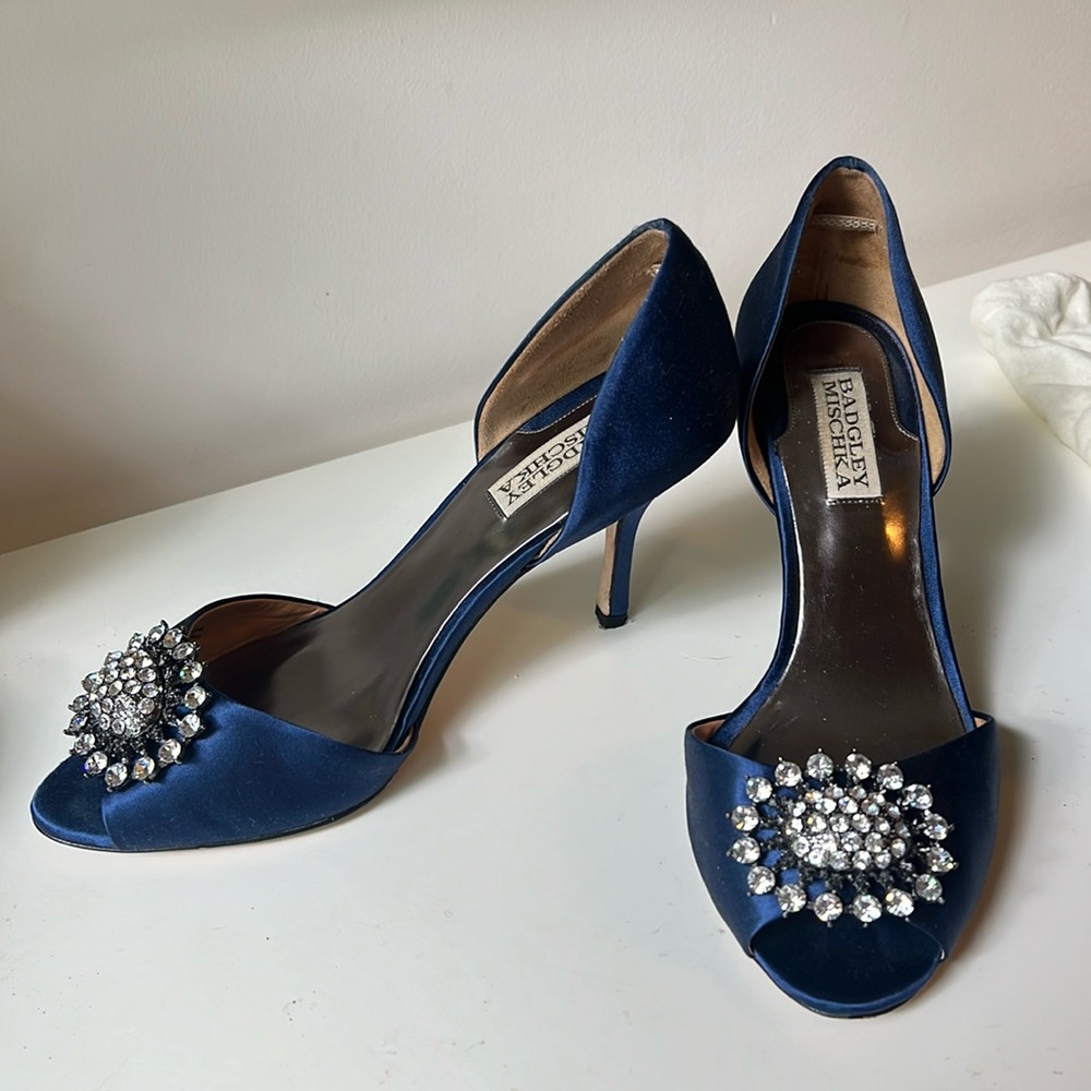 Badgley Mischa Lacie dressy heels. Size 8. Worn only twice. Original box.